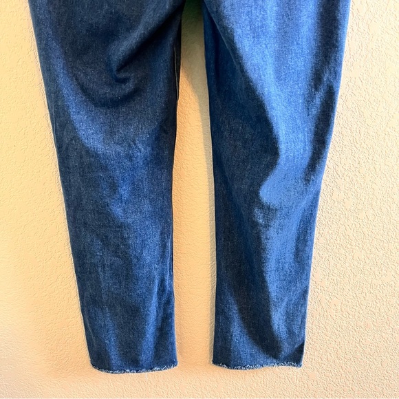 PAIGE Hoxton Slim Distressed High Rise Jeans Size 34 - Picture 10 of 11